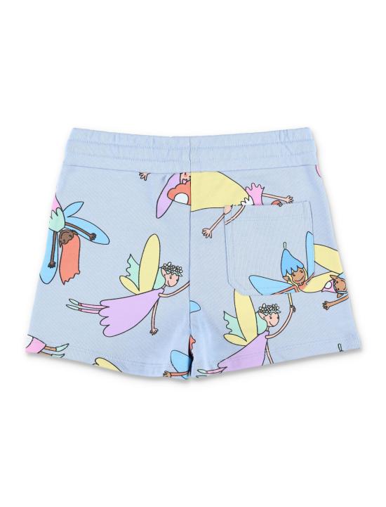 25SS [키즈] 스텔라 맥카트니 쇼츠/버뮤다 TW6A19Z2581 652MC Blu - STELLA MCCARTNEY