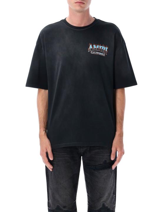 25FW 아미리 반팔 티셔츠 AMJYTE1210 BLACK Nero