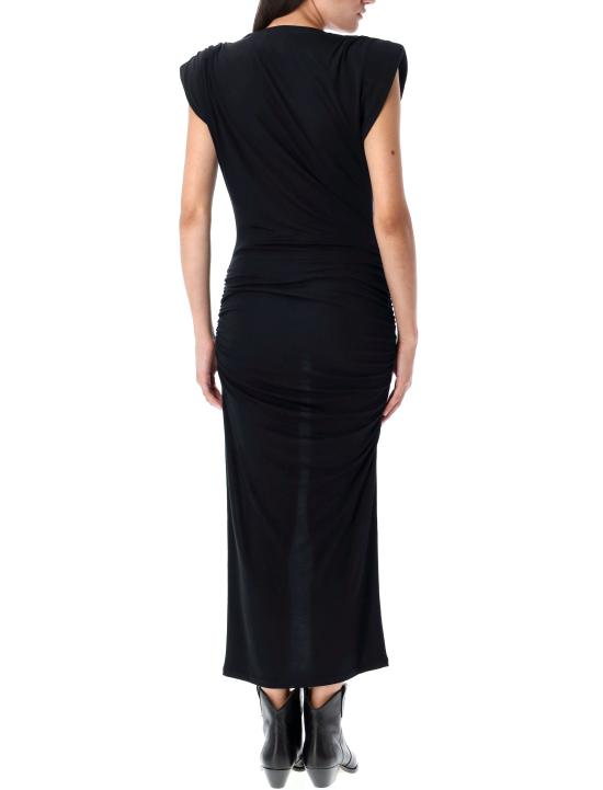 25FW 이자벨마랑에뚜왈 미디 원피스 RO0802FAC3K01E 01BK Nero - ISABEL MARANT ETOILE