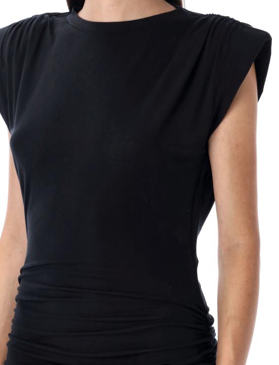 25FW 이자벨마랑에뚜왈 미디 원피스 RO0802FAC3K01E 01BK Nero - ISABEL MARANT ETOILE