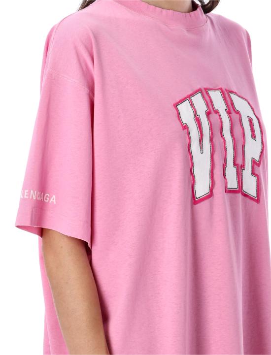 25FW 발렌시아가 반팔 티셔츠 831305TSVP6 2014 BABY PINK - BALENCIAGA