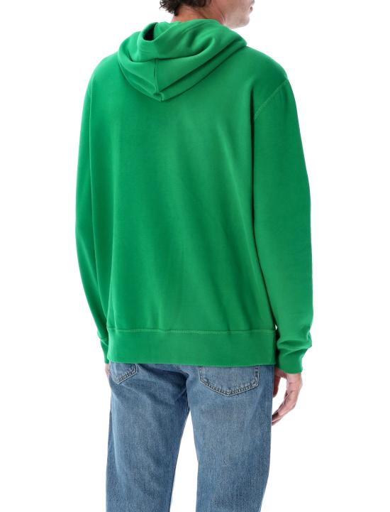 25FW 폴로 랄프로렌 포니 자수 플리스 후드 티셔츠  710766778 106 CRUISE GREEN - POLO RALPH LAUREN