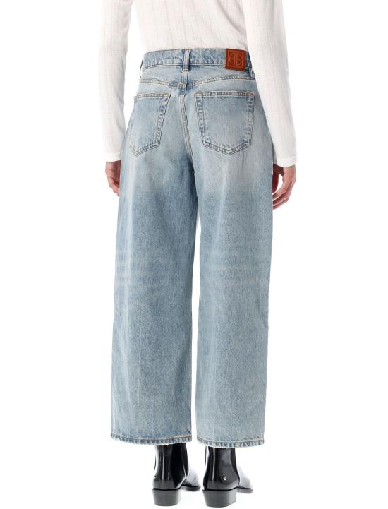 25FW 애니빙 데님 팬츠 A0611429WHD42 WASHED BLU BLIZZARD BLUE - ANINE BING