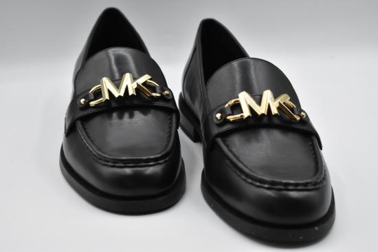  마이클 코어스 플랫 슈즈 40F3TGFP1L TIEGAN Black - MICHAEL KORS