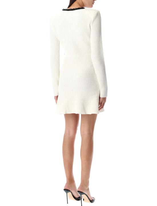 25SS 셀프 포트레이트 미디 원피스 RS25087SW WHITE Bianco - SELF PORTRAIT