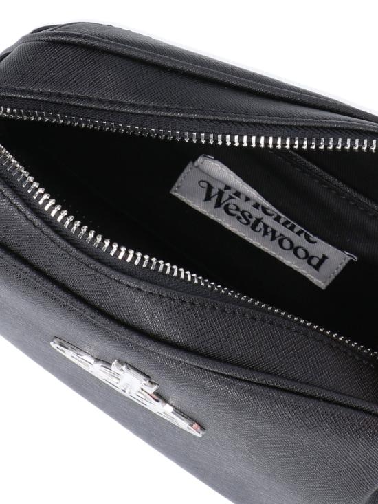 25FW 비비안웨스트우드 클러치/파우치 48020003U S0021N401 Black - VIVIENNE WESTWOOD