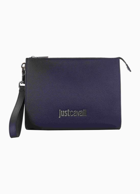 25SS 저스트까발리 클러치/파우치 78QA4B35 ZSB85204 Blue