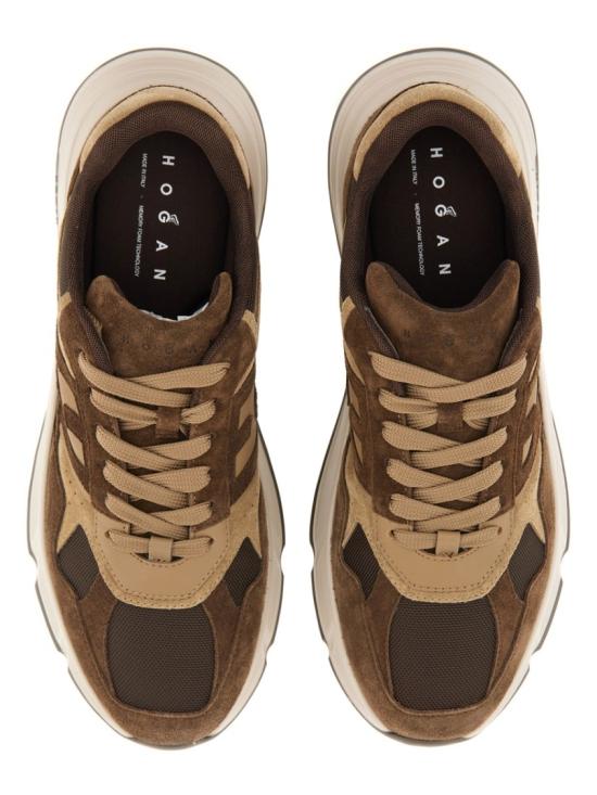 25FW 호간 하이퍼라이트 스니커즈 HXM5630FK70 UOB0MAB Brown - HOGAN