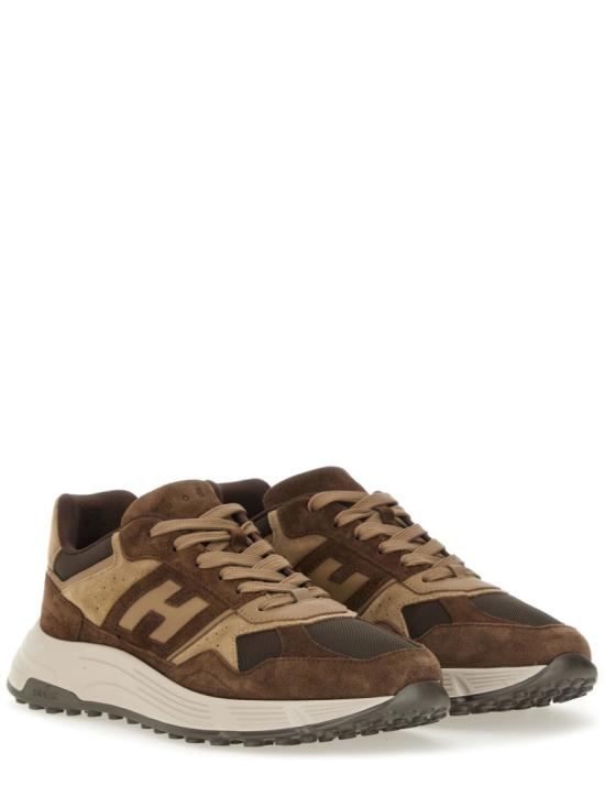 25FW 호간 하이퍼라이트 스니커즈 HXM5630FK70 UOB0MAB Brown - HOGAN