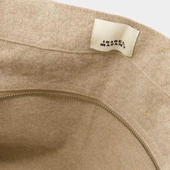 24FW 이자벨마랑 YENKY 옌키 로고 토트백 PM0062FA A1X19M 90BE Neutrals - ISABEL MARANT