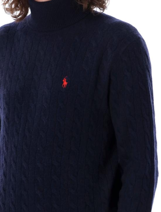 25FW 폴로 랄프로렌 스웨터 710876836 005 HUNTER NAVY - POLO RALPH LAUREN