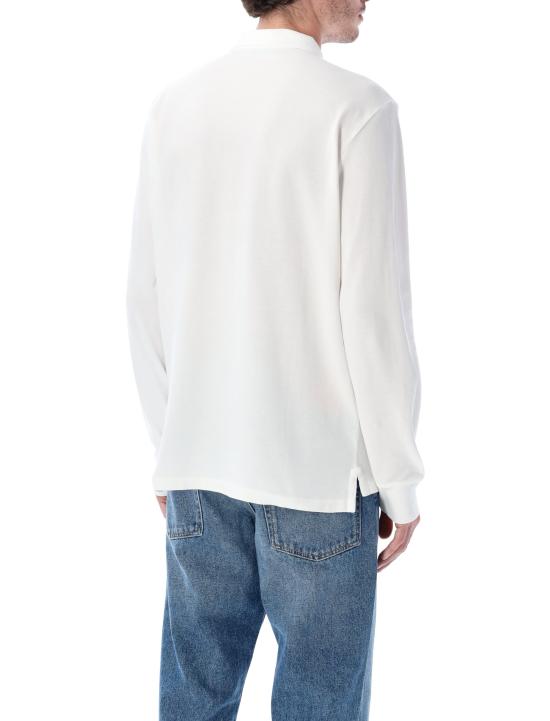 26FW 폴로 랄프로렌 클래식 핏 코튼 폴로 셔츠 710680790 001 Bianco - POLO RALPH LAUREN