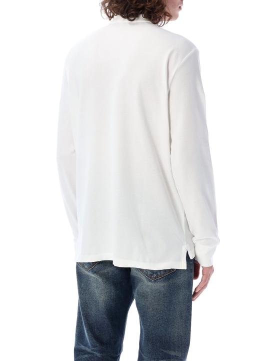 26SS 폴로 랄프로렌 클래식 핏 코튼 폴로 셔츠 710680790 001 Bianco - POLO RALPH LAUREN