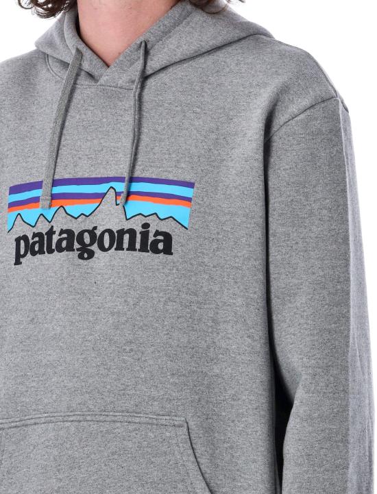 25FW 파타고니아 P-6  LOGO UPRISAL 로고 업라이절 후드티 39622 GLH Grigio - PATAGONIA