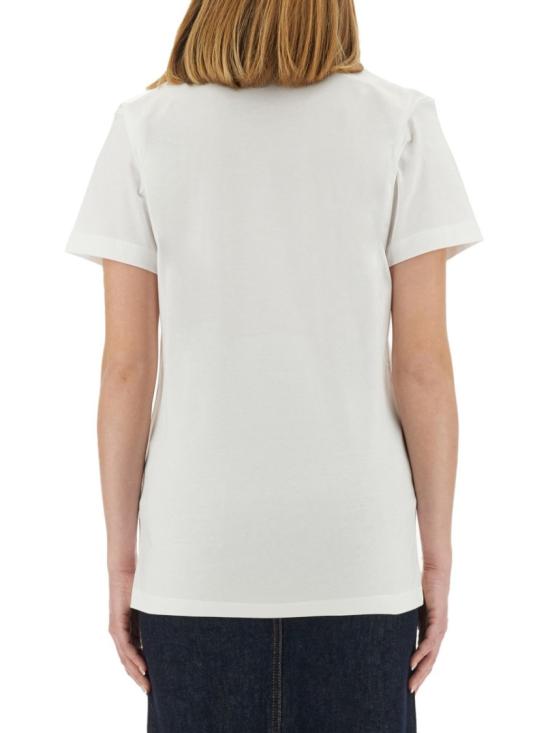 25SS 모스키노 반팔 티셔츠 07150541 1001 White - MOSCHINO