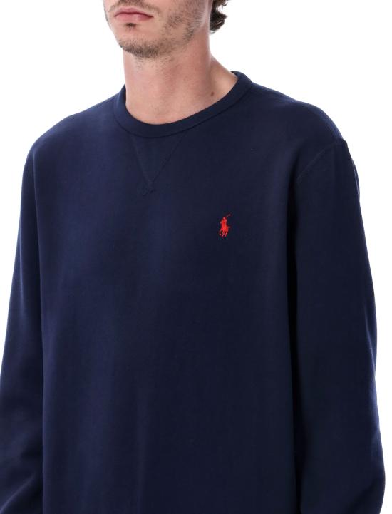 26SS 폴로 랄프로렌 포니 로고 자수 맨투맨 긴팔 티셔츠 710766772 003 CRUISE NAVY - POLO RALPH LAUREN