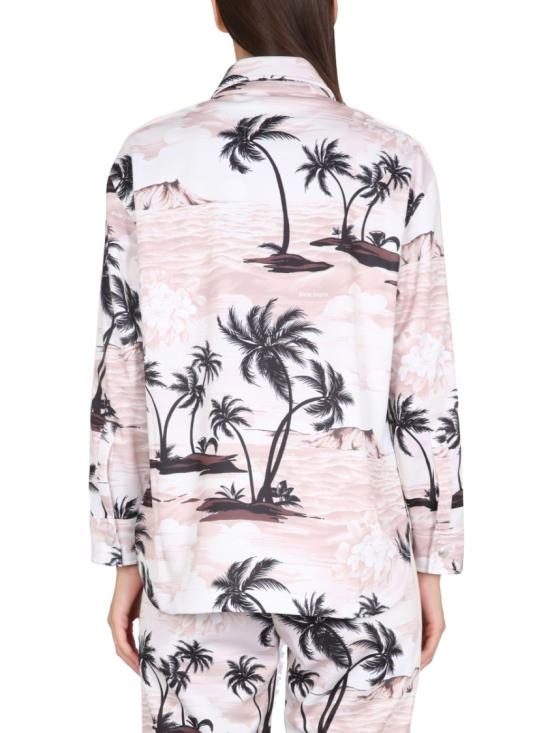  팜앤젤스 셔츠 PWGA050 S23FAB0016110 White - PALM ANGELS