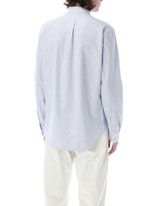 26FW 폴로 랄프로렌 컬러 포니 자수 커스텀 핏 버튼 다운 셔츠 710792041 004 WHITE LIGHT BLUE - POLO RALPH LAUREN