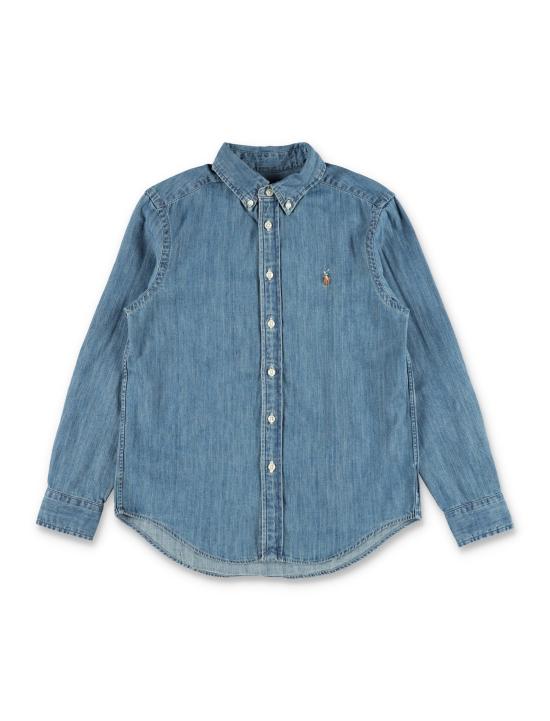 26FW [키즈] 폴로 랄프로렌 티셔츠 713843 001 DK BLUE - POLO RALPH LAUREN