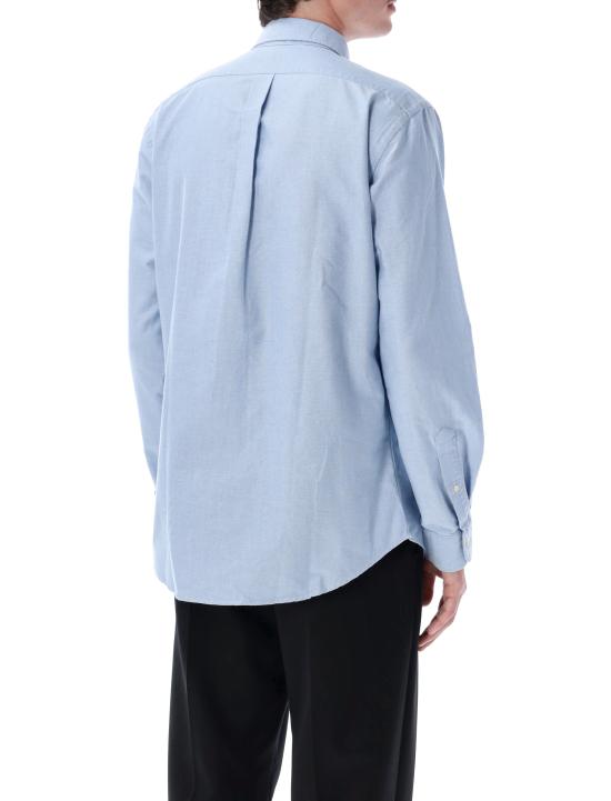 26FW 폴로 랄프로렌 컬러 포니 자수 커스텀 핏 버튼 다운 셔츠 710792041 002 Blu - POLO RALPH LAUREN