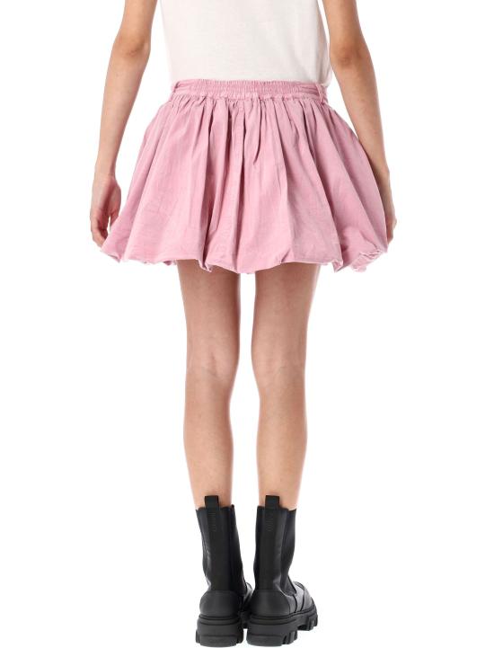 25FW 가니 미디 스커트 W08856977 038 BLEACHED MAUVE - GANNI