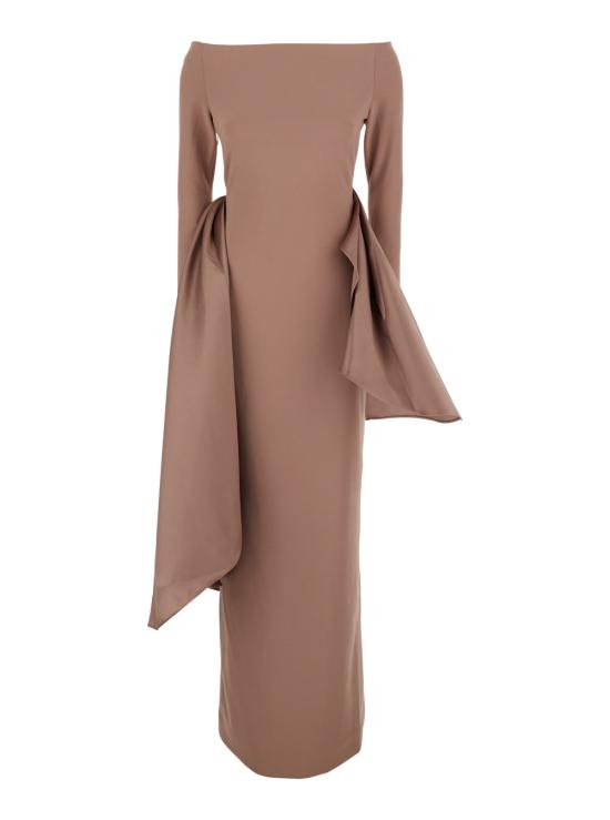 25SS 솔러스런던 롱 원피스 OS43007COCOA Brown