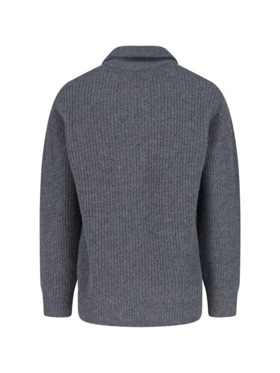 25FW 클로즈드 집업 니트 C86205 98U 22164 Grey - CLOSED