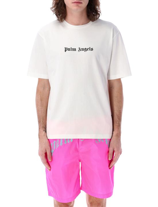 25SS 팜앤젤스 반팔 티셔츠 PMAA089C99JER003 0110 Bianco