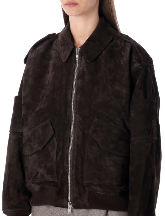 25FW 스워드 봄버 자켓 8373SUEDE MOKA Marrone - S.W.O.R.D