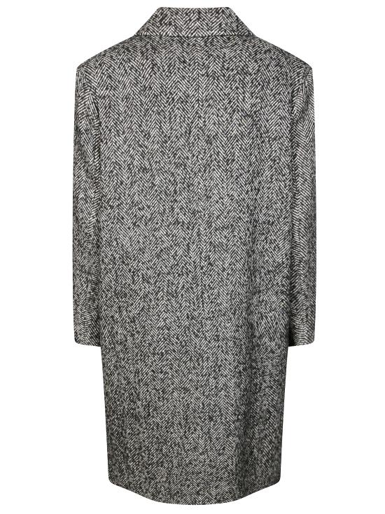 25FW 아마란토 트렌치 코트 B6F0081 FF GRIGIO - AMARANTO