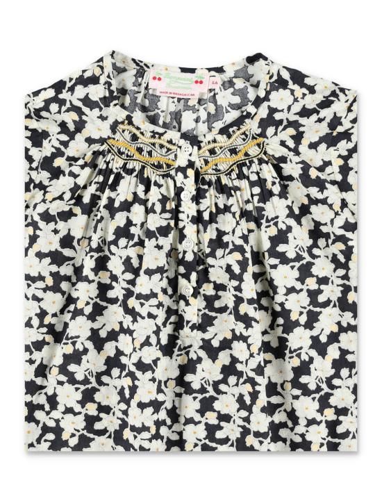 25FW [키즈] 봉쁘앙 티셔츠 P05GBLW00015 599 NOIR FIORI - BONPOINT