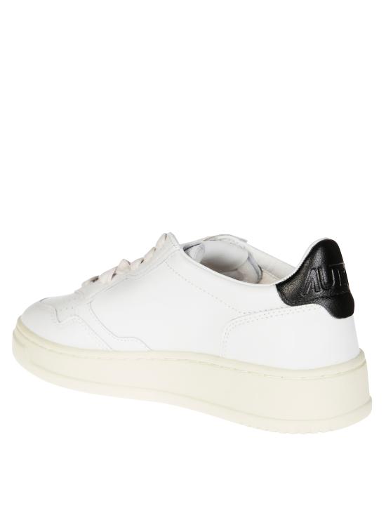 25FW 오트리 메달리스트 로우 스니커즈 AULWLL22 WHT BLACK NERO - AUTRY