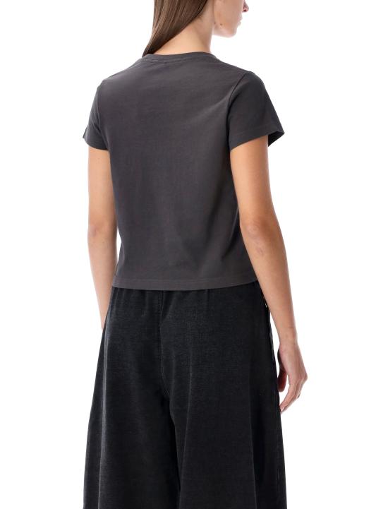 25FW 알렉산더 왕 반팔 티셔츠 1CC4251159 229 WASHED BLACK BEAN - ALEXANDER WANG