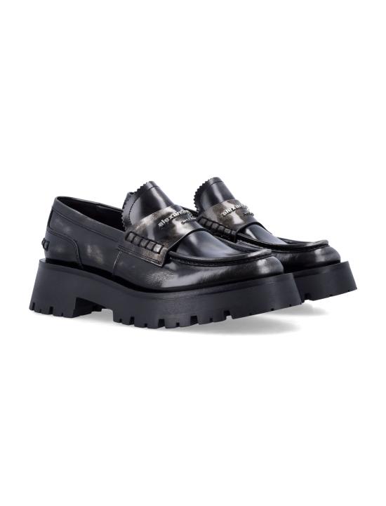 25FW 알렉산더 왕 로퍼 30425F029 978 BLACK GREY - ALEXANDER WANG