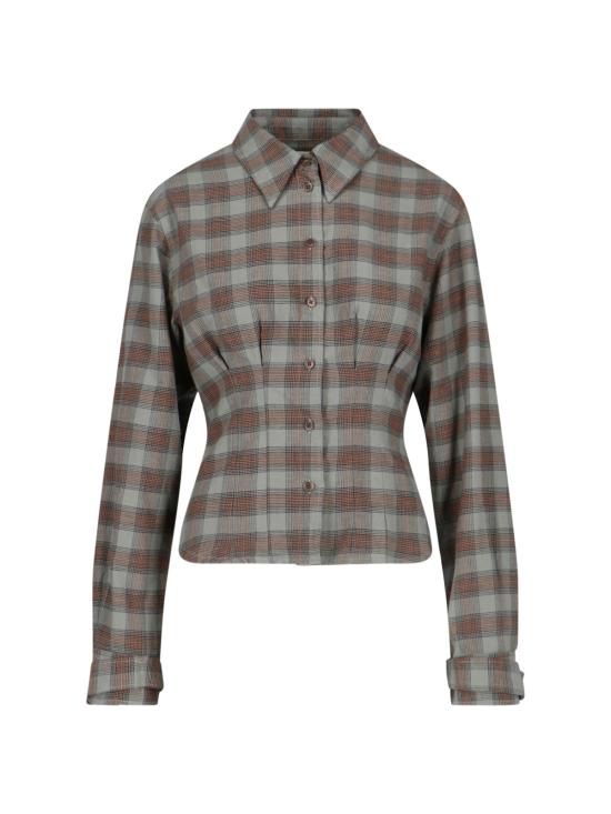 25FW 아워레가시 셔츠 W4252EI IOWA FLANNEL CHECK Grey