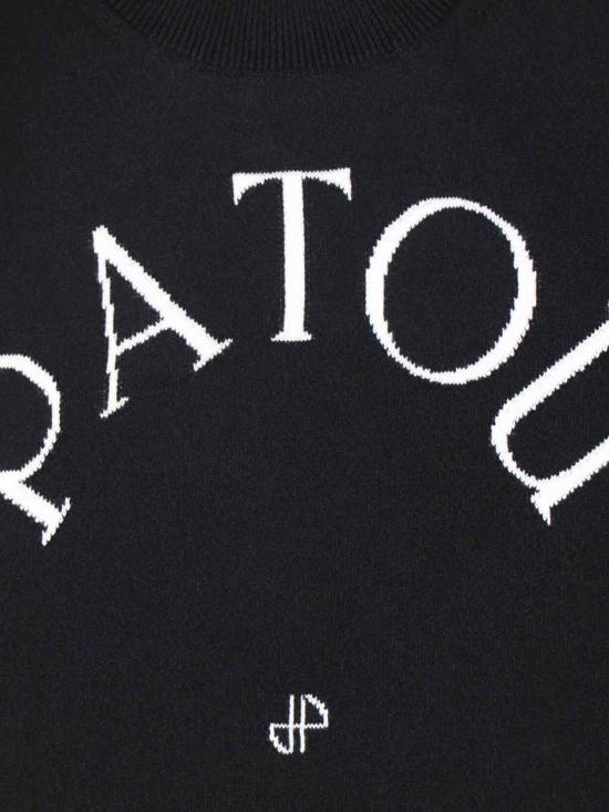 25FW 파투 스웨터 KN0688045 999B Black - PATOU