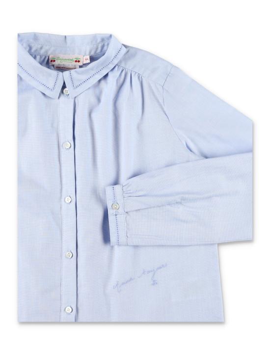 25FW [키즈] 봉쁘앙 티셔츠 W05GBLW00031 010 CIEL - BONPOINT