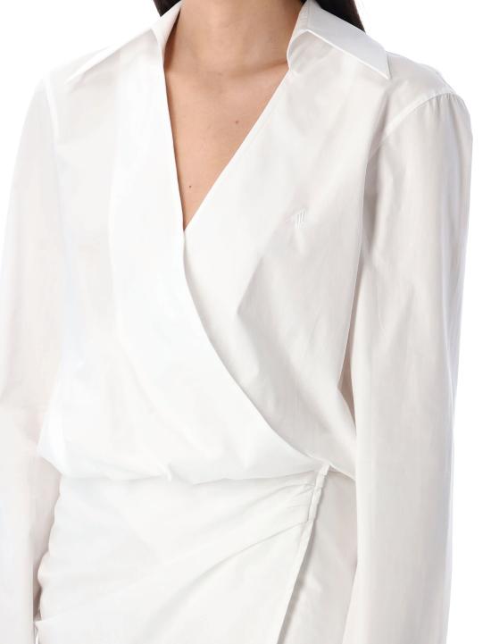 25SS 디 아티코 미디 원피스 250WCA00394CCC052 001 Bianco - THE ATTICO