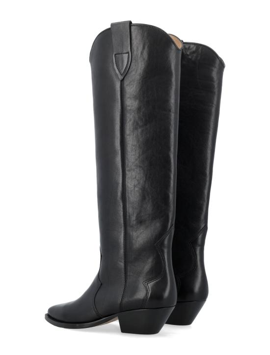 26FW 이자벨마랑 덴비 스웨이드 레더 하이 부츠 BT0001FAA3A03S 01BK Nero - ISABEL MARANT