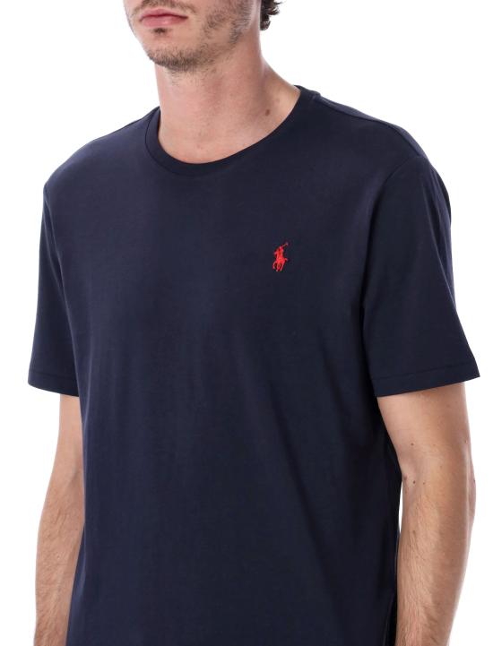 26FW 폴로 랄프로렌 반팔 티셔츠 710680785 004 Blu - POLO RALPH LAUREN