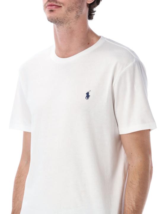 26FW 폴로 랄프로렌 반팔 티셔츠 710680785 003 Bianco - POLO RALPH LAUREN