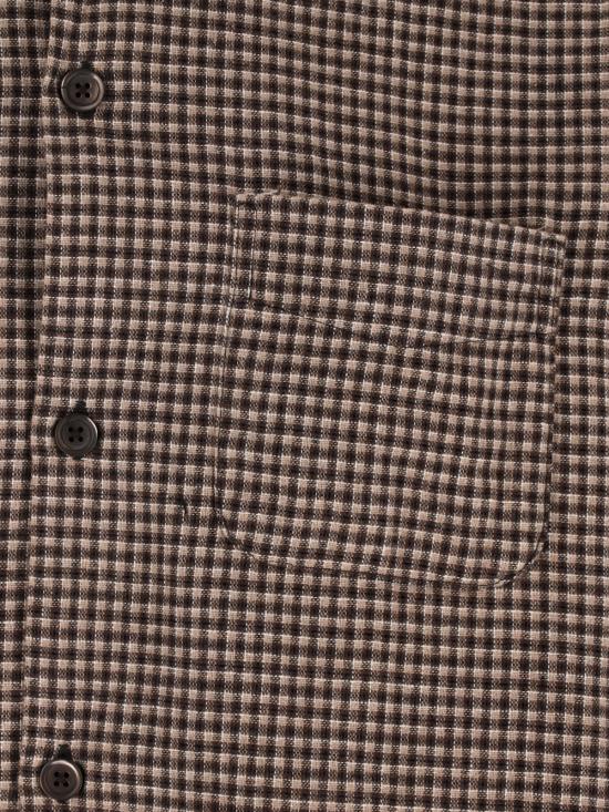 25FW 아워레가시 셔츠 M4252HE ENDINO FLANNEL CHECK Beige - OUR LEGACY