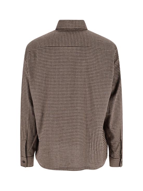 25FW 아워레가시 셔츠 M4252HE ENDINO FLANNEL CHECK Beige - OUR LEGACY