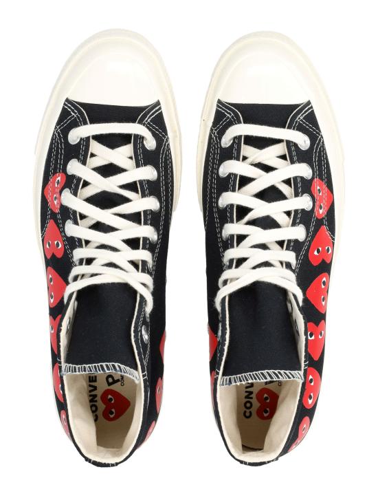 26FW 꼼데가르송 플레이 X 컨버스 스니커즈 AZK127001 Nero - COMME DES GARCONS PLAY CONVERSE