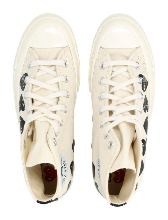 26FW 꼼데가르송 플레이 X 컨버스 스니커즈 AZK127001 Bianco - COMME DES GARCONS PLAY CONVERSE