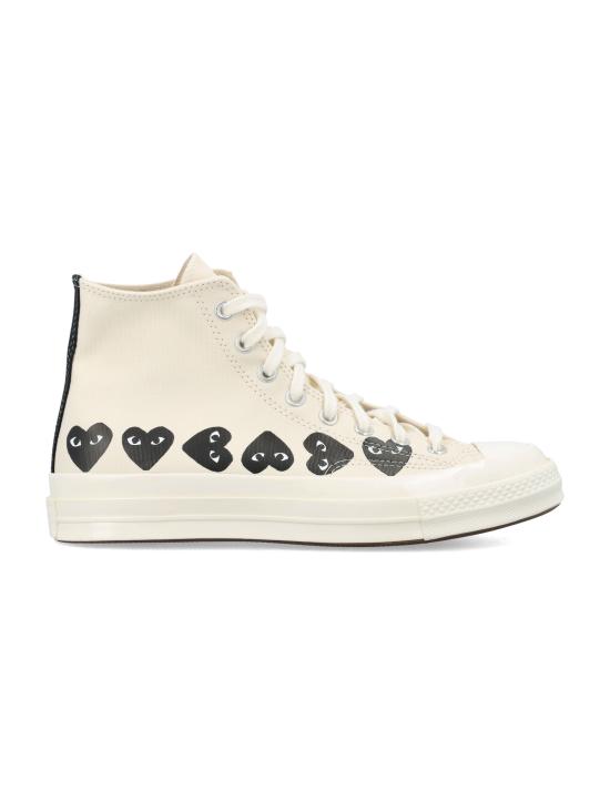 26FW 꼼데가르송 플레이 X 컨버스 스니커즈 AZK127001 Bianco