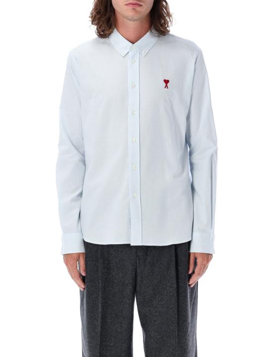 26FW 아미 ADC버튼 다운 셔츠 BFUSH063CO0087 475 WHITE LT BLUE