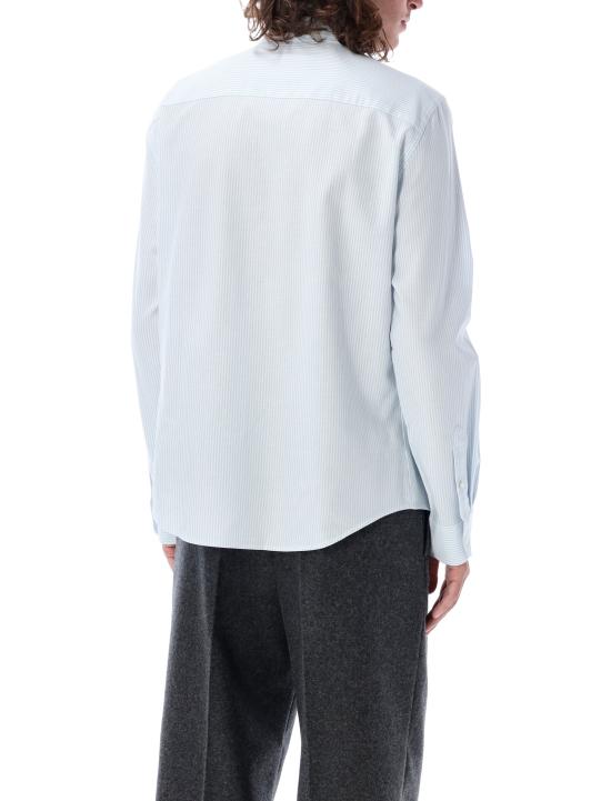 26FW 아미 ADC버튼 다운 셔츠 BFUSH063CO0087 475 WHITE LT BLUE - AMI