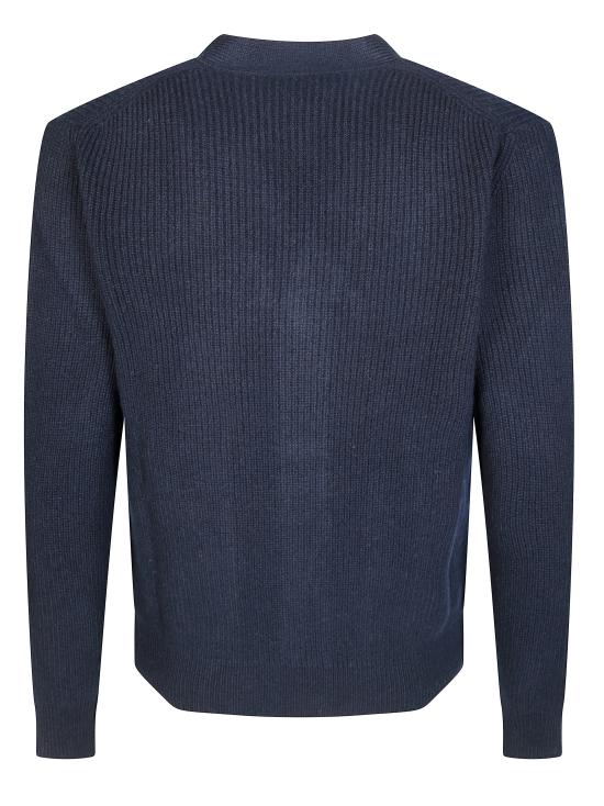 25FW 필리포 드 로렌티스 가디건 CB3MLT WC7P 891 BLU - FILIPPO DE LAURENTIIS