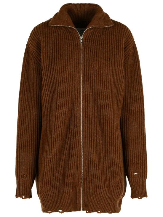25FW MM6 메종마르지엘라 가디건 S52AM0322 M13138 142M Brown
